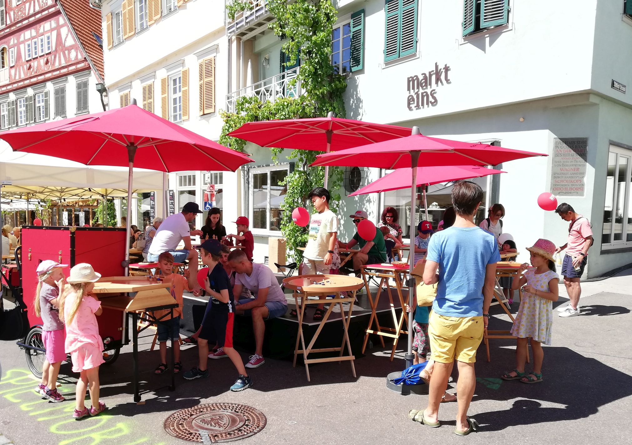 Das Spielvelo auf dem Estival in Esslingen